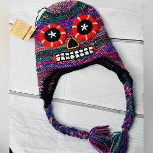 Andes‎ Gifts Kids Handmade Knitted Skull Winter Hat Fair Trade Artisan Beanie